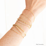 The Birthstone Bangle Double Weight