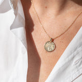 The Large Guardian Angel Medallion