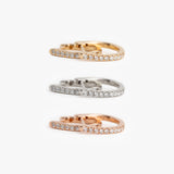 The Large Diamond Hoops