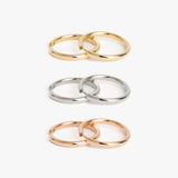 The Medium Gold Hoops