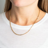 The Mini Square Chain Link Necklace