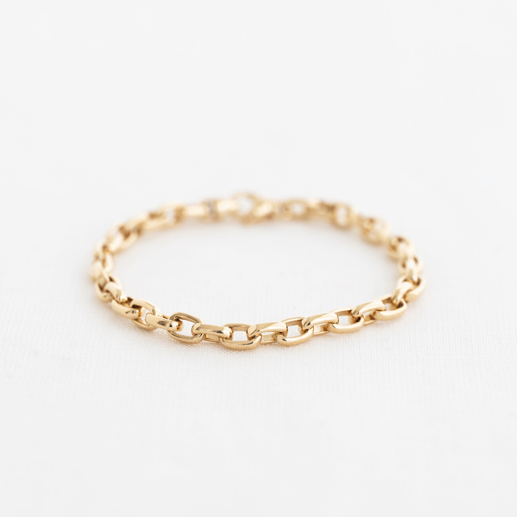 The Square Chain Link Bracelet – Yearly Co.