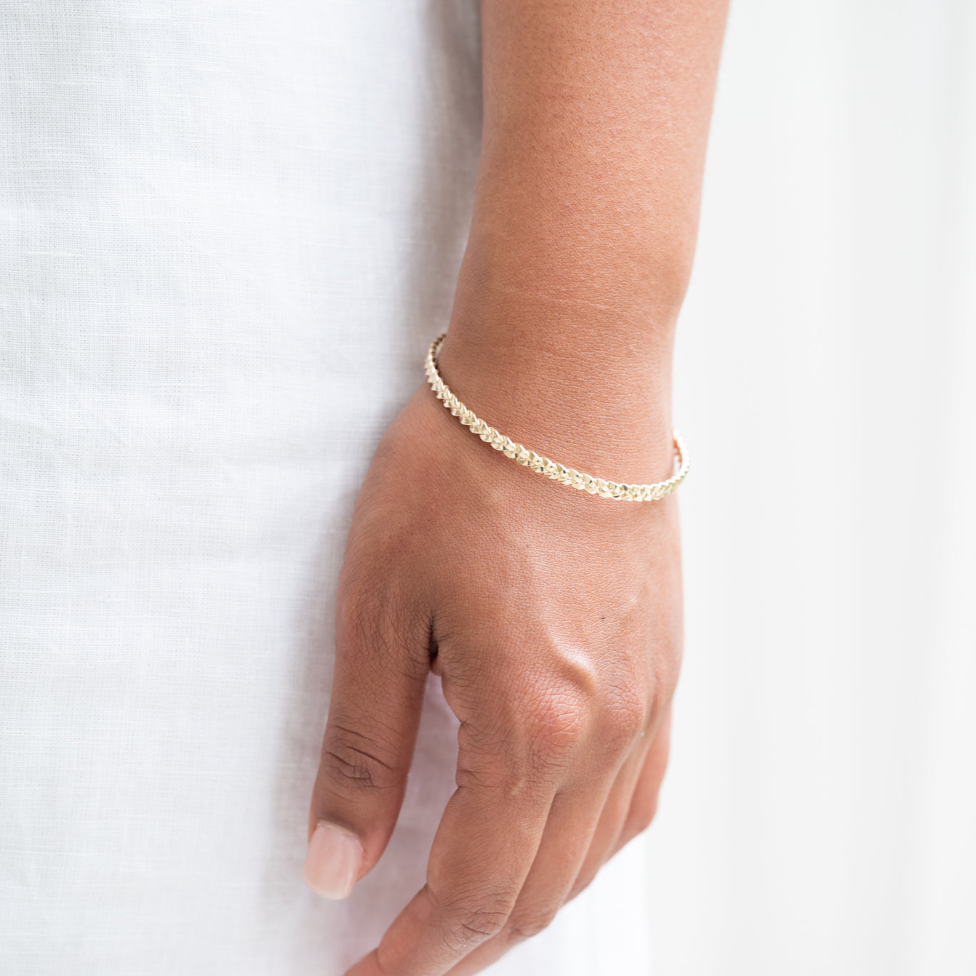 The Judy Braided Bangle Collaboration with Sister Sister Jewelry