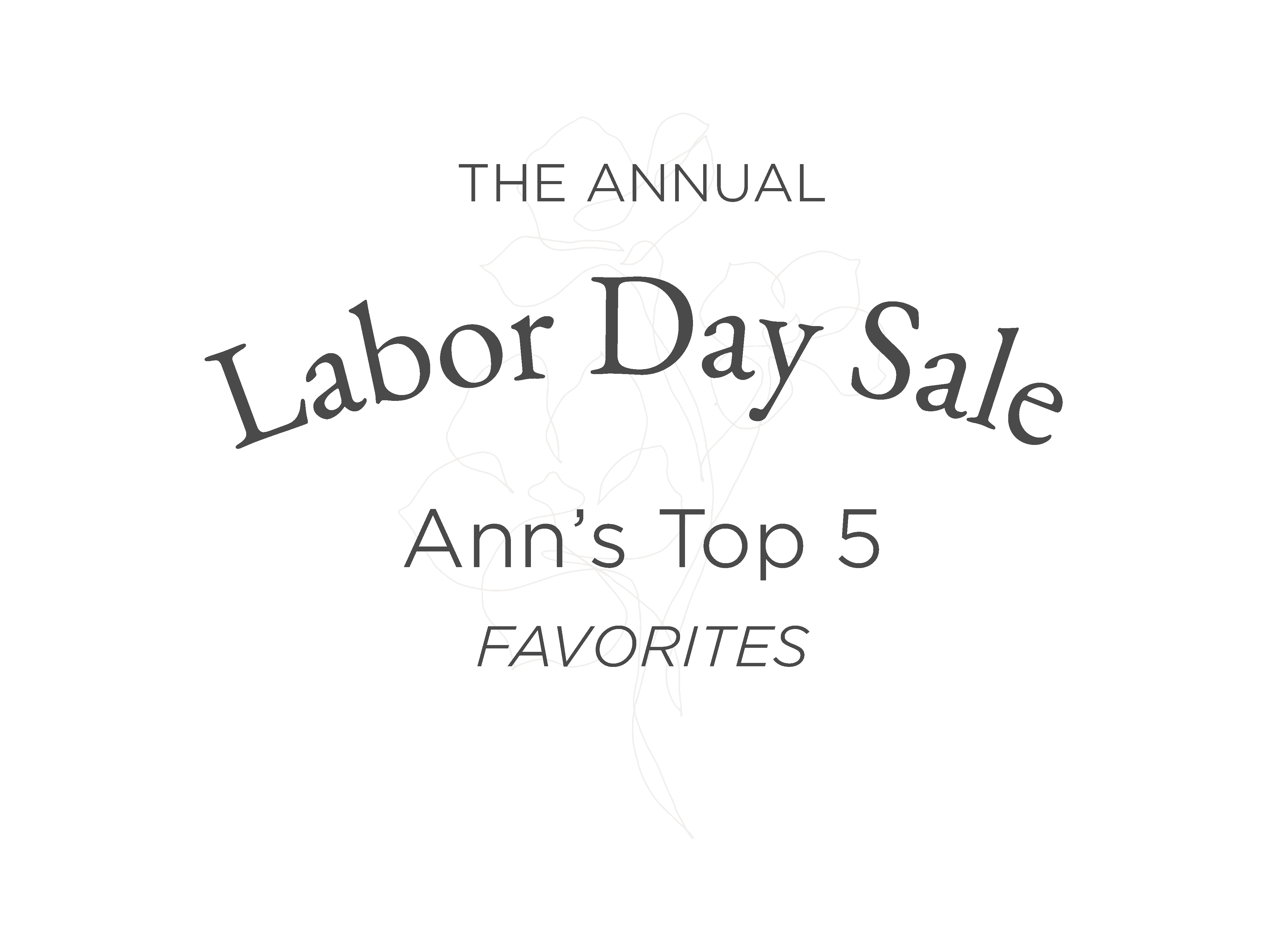 Ann's Sale Favorites