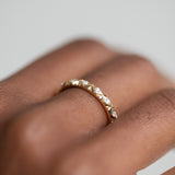 The Diamond Faceted Band - 7