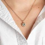 The Blue Topaz Heart Pendant