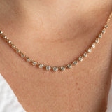 The Diamond Bezel Necklace