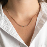 The Diamond Bezel Necklace