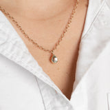 The Pear Green Sapphire Pendant