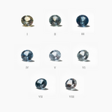 The 3.5mm Round Montana Sapphires
