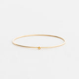 Ready to Ship - The Birthstone Bangle Heavy Weight - Citrine / November