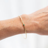 The Birthstone Bangle Double Weight