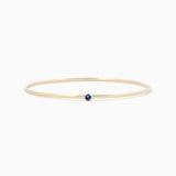 The Birthstone Bangle Heavy Weight