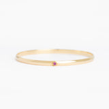 Ready to Ship - The Birthstone Milestone - Ruby / July