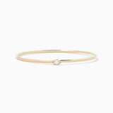 The Marquise Birthstone Bangle Double Weight