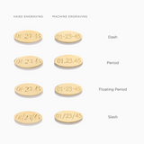The Engraved Oval Bangle