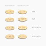 The Engraved Oval Bangle