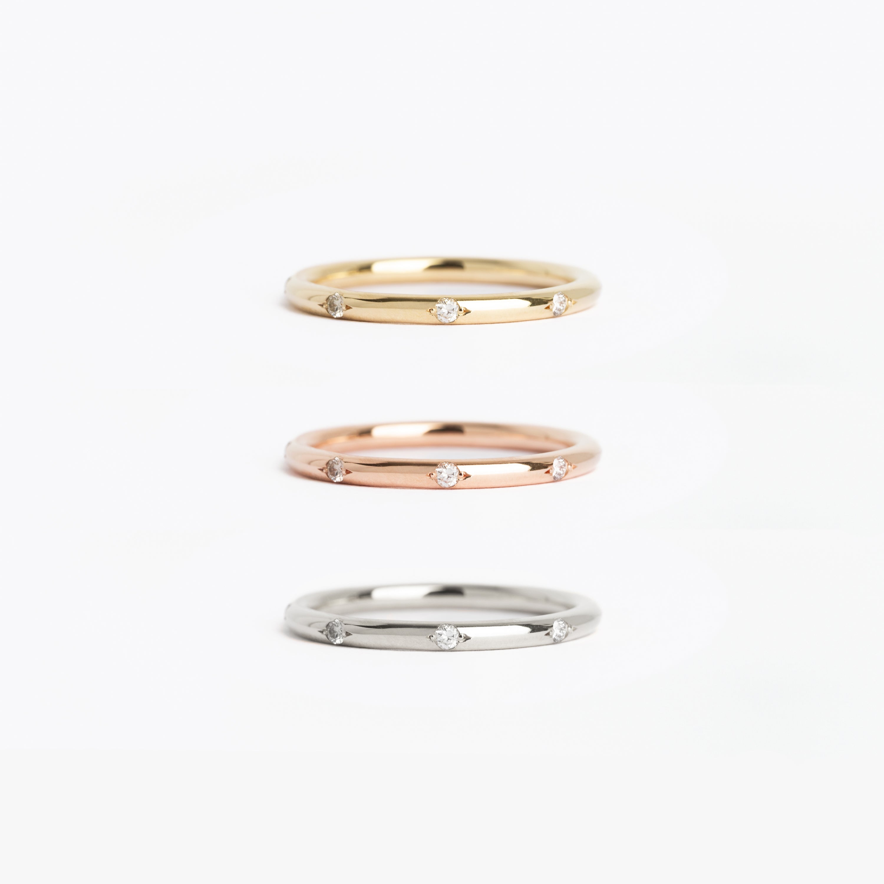 The Double Weight Diamond Ring