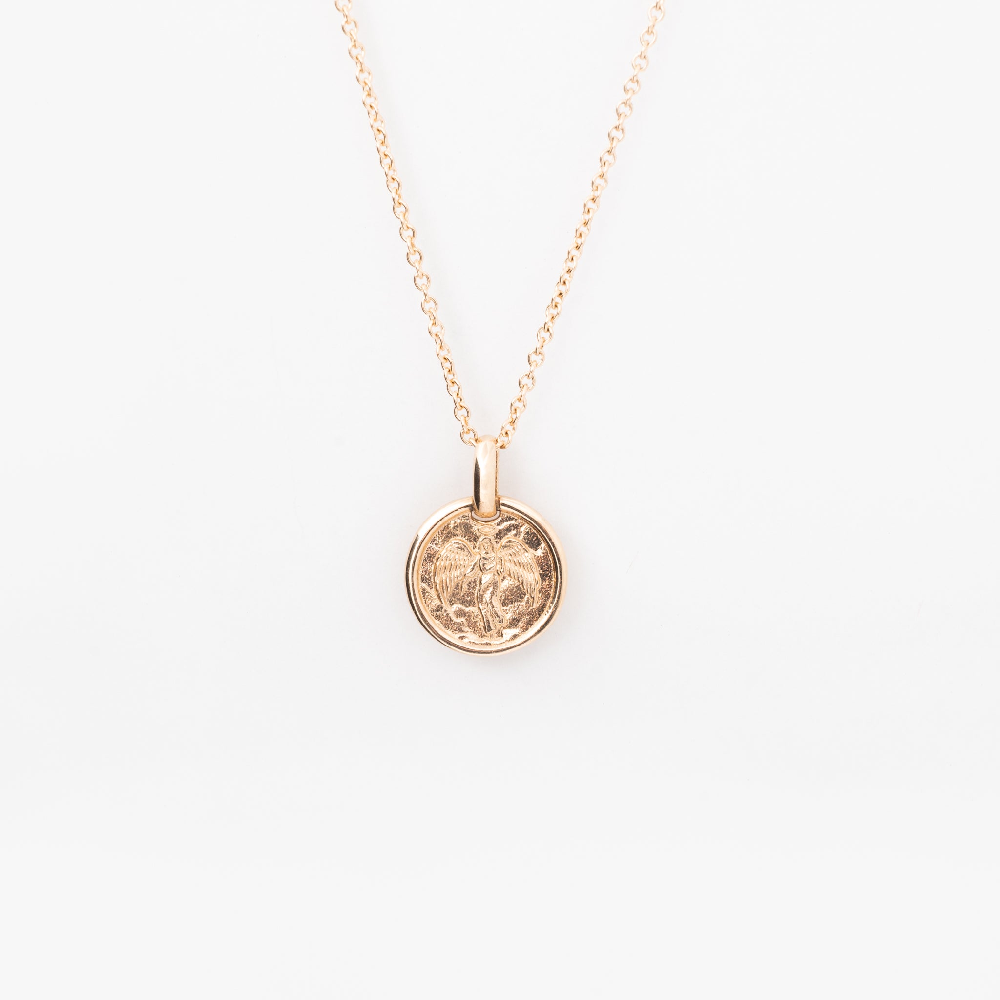 The Small Guardian Angel Medallion – Yearly Co.