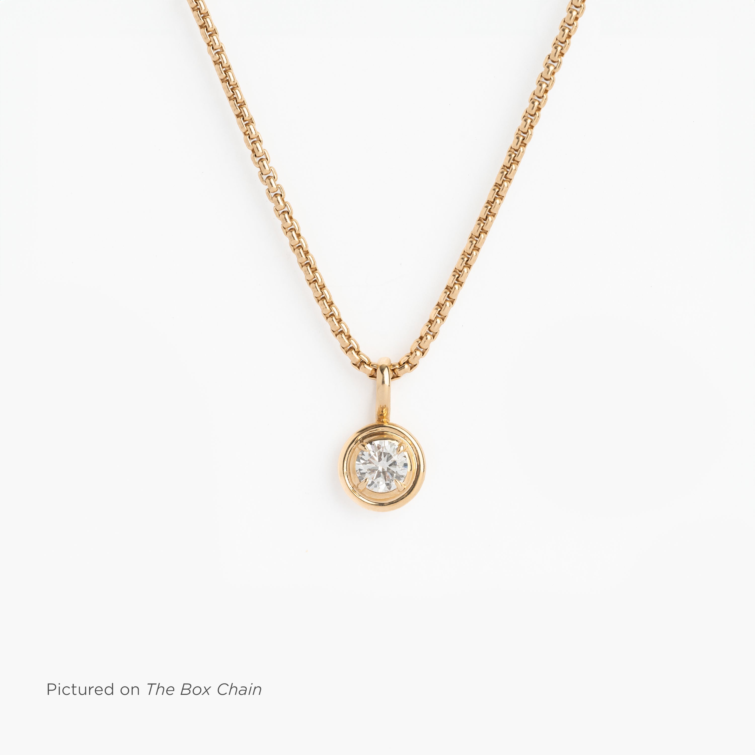 The Half Carat Diamond Pendant - Main Image