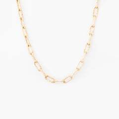 The Hammered Chain Link Necklace