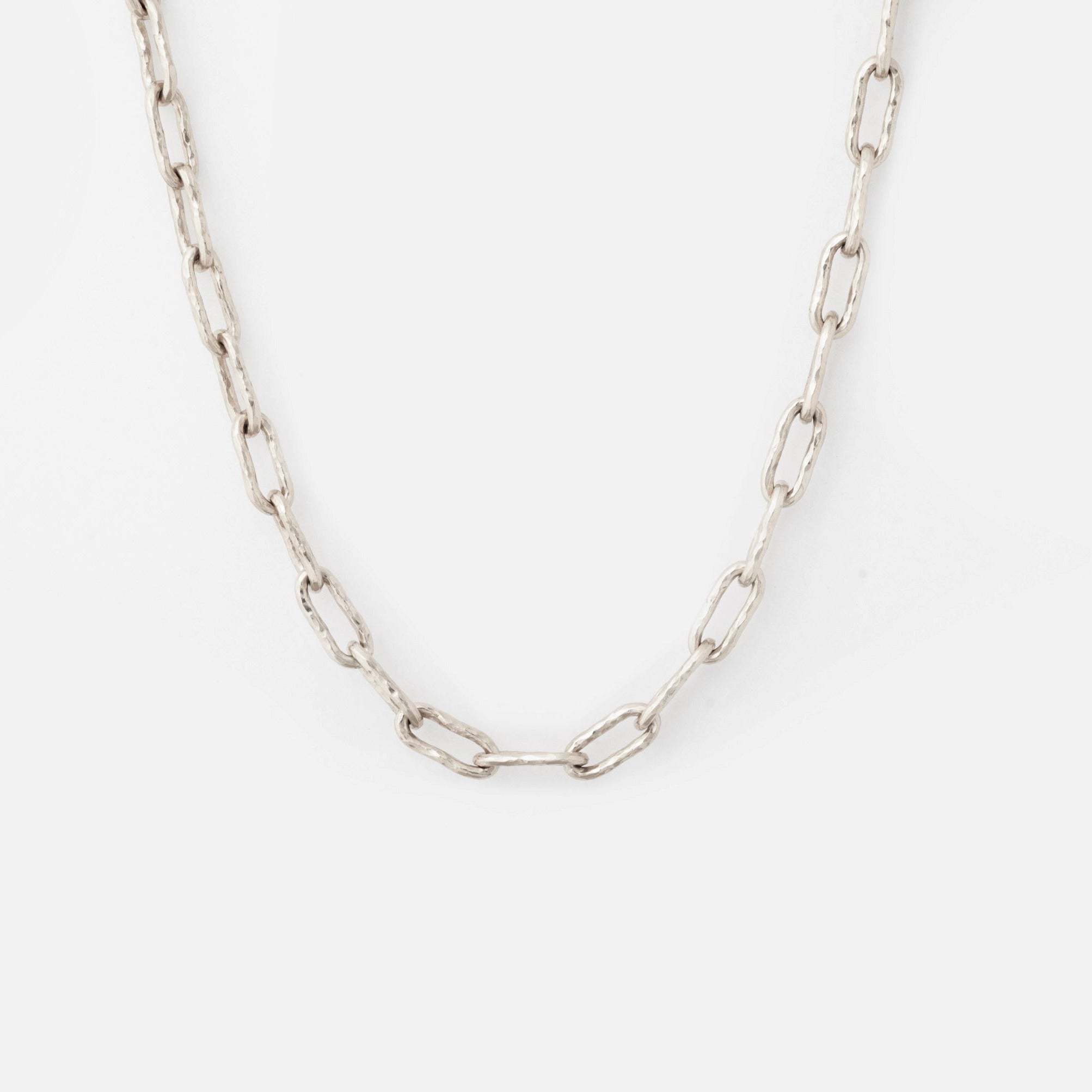 The Hammered Chain Link Necklace