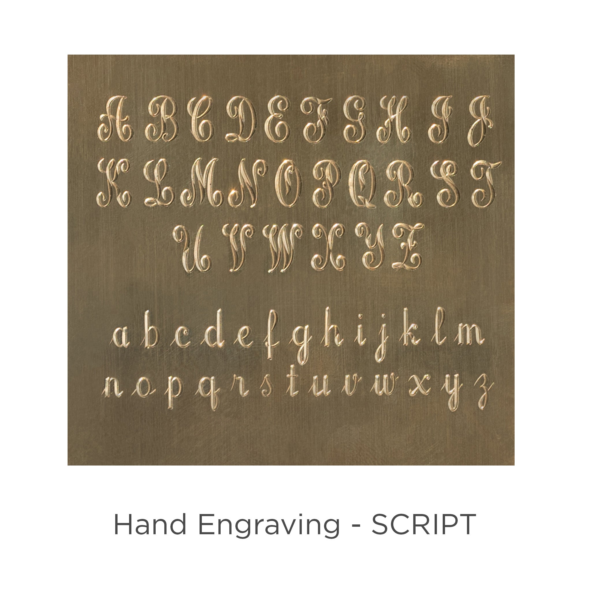 The Engraved Initial – Yearly Co.