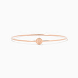 The Horseshoe Bangle - Rose - 7.25