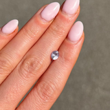 The Orchid Oval Sapphire