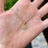 The Pavé Small St. Christopher Medallion