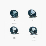 The Round Teal Montana Sapphire III