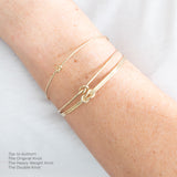 The Double Knot Bangle