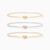 The Double Weight Knot Bangle