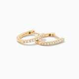 The Medium Diamond Hoops