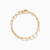 The Hammered Chain Link Bracelet