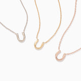 The Diamond Horseshoe Necklace