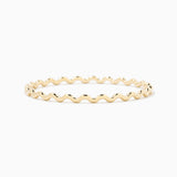 The Thick Wavy Bangle