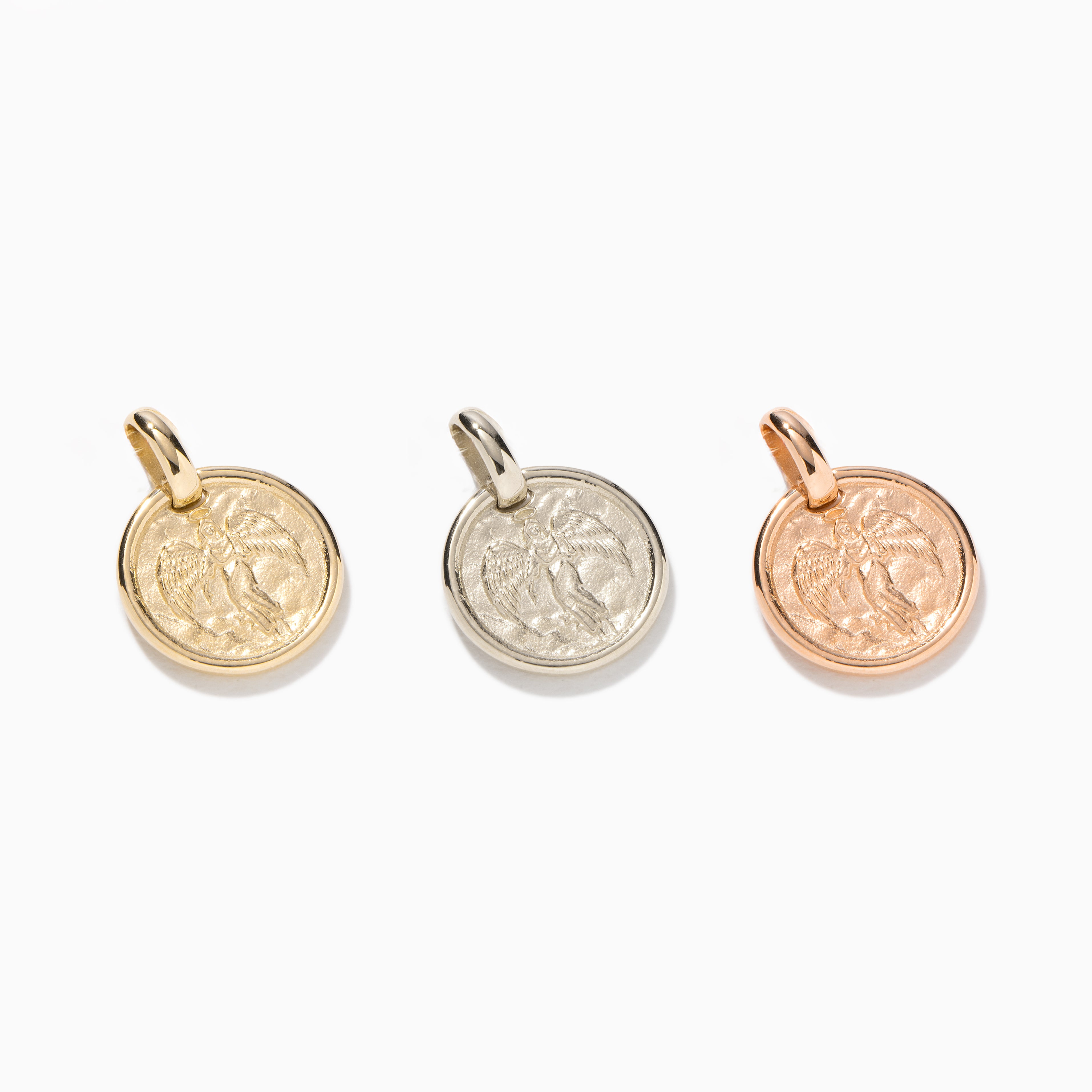 The Large Guardian Angel Medallion