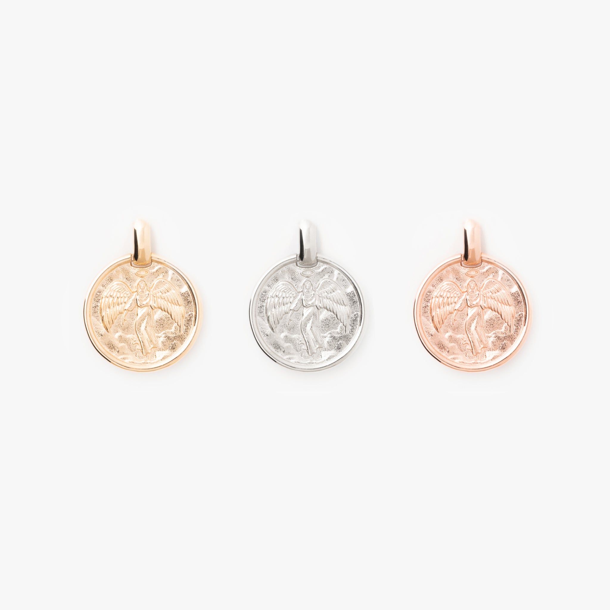 The Large Guardian Angel Medallion