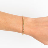The Mini Square Chain Link Bracelet