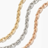 The Mini Square Chain Link Necklace