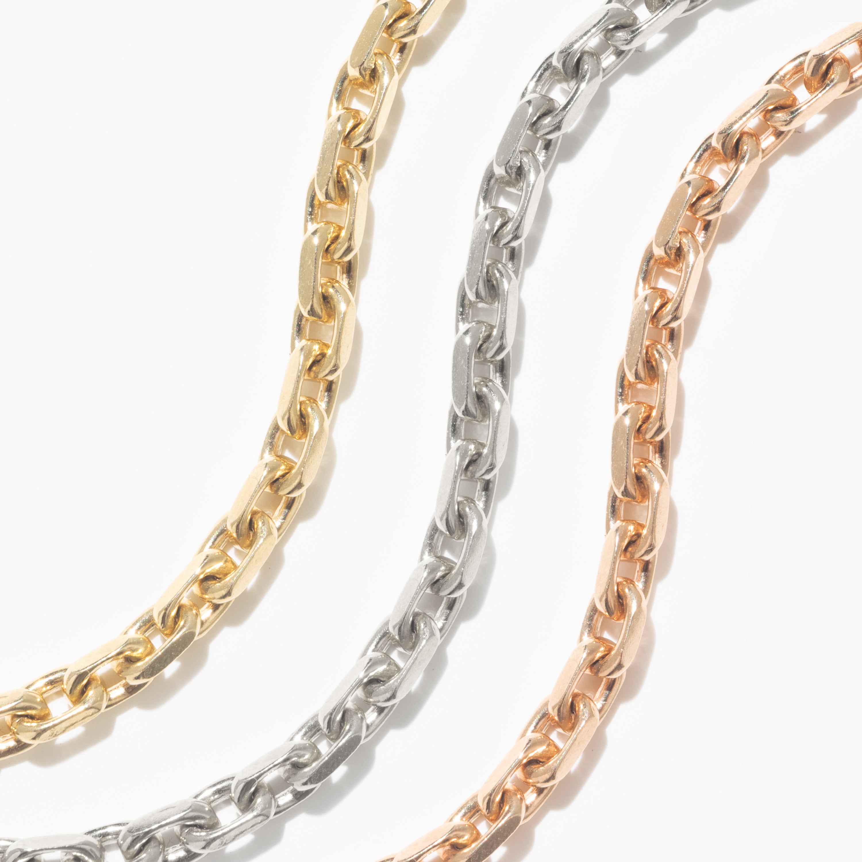 The Mini Square Chain Link Necklace