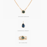 The Yellow Oval Sapphire
