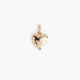 The Puffy Heart Pendant with Diamonds