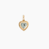 The Blue Topaz Heart Pendant