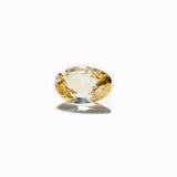The Yellow Oval Sapphire