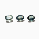 The Australian Teal Green Oval Sapphire