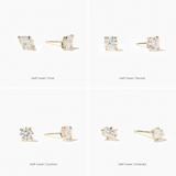 The Half Carat Prong Set Studs