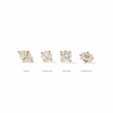 The Quarter Carat Prong Set Studs