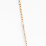 The Half Diamond Tennis Necklace